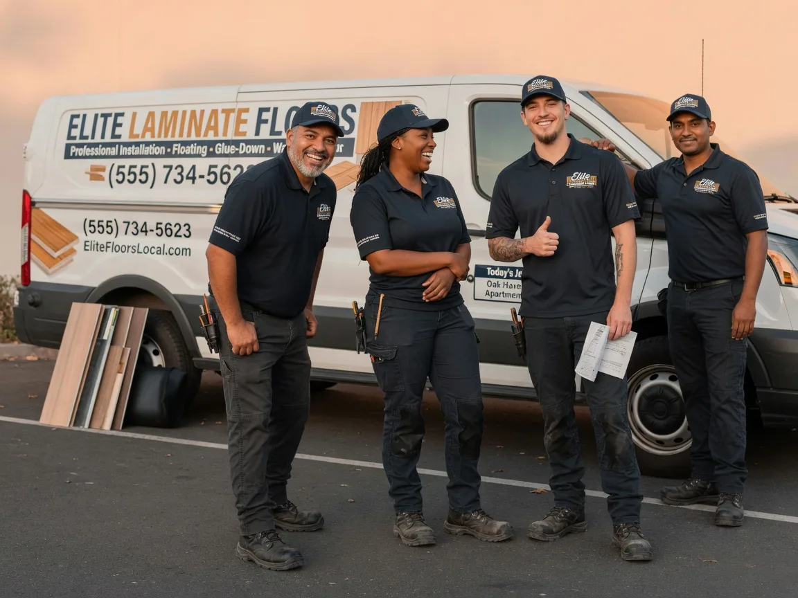 Laminate flooring installation company in Amanda, OH